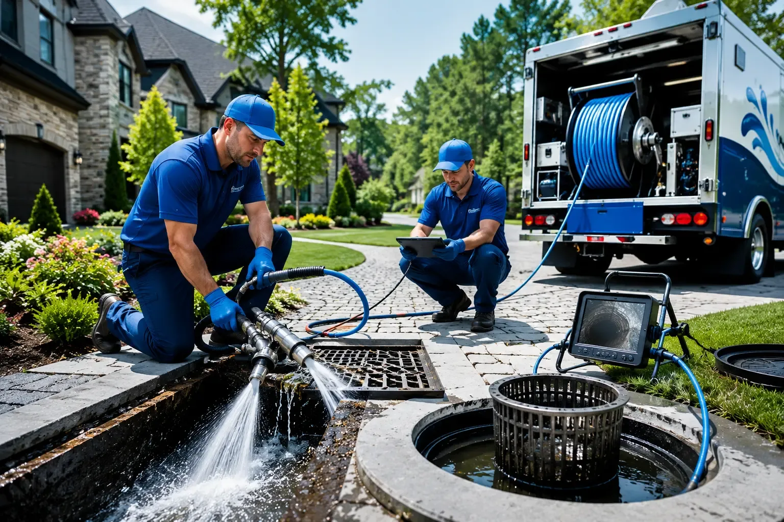 Local outdoor drain cleaning professionals in Terrytown, NE